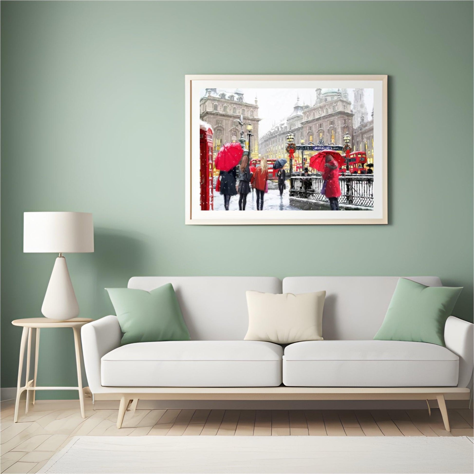 Diamantmalerei - London im Schnee - SEOS Shop ®