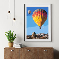 Diamond Painting - Heißluftballons in den Bergen - SEOS Shop ®