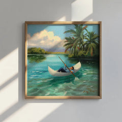 Mini-Diamantmalerei – Lazy Lagoon