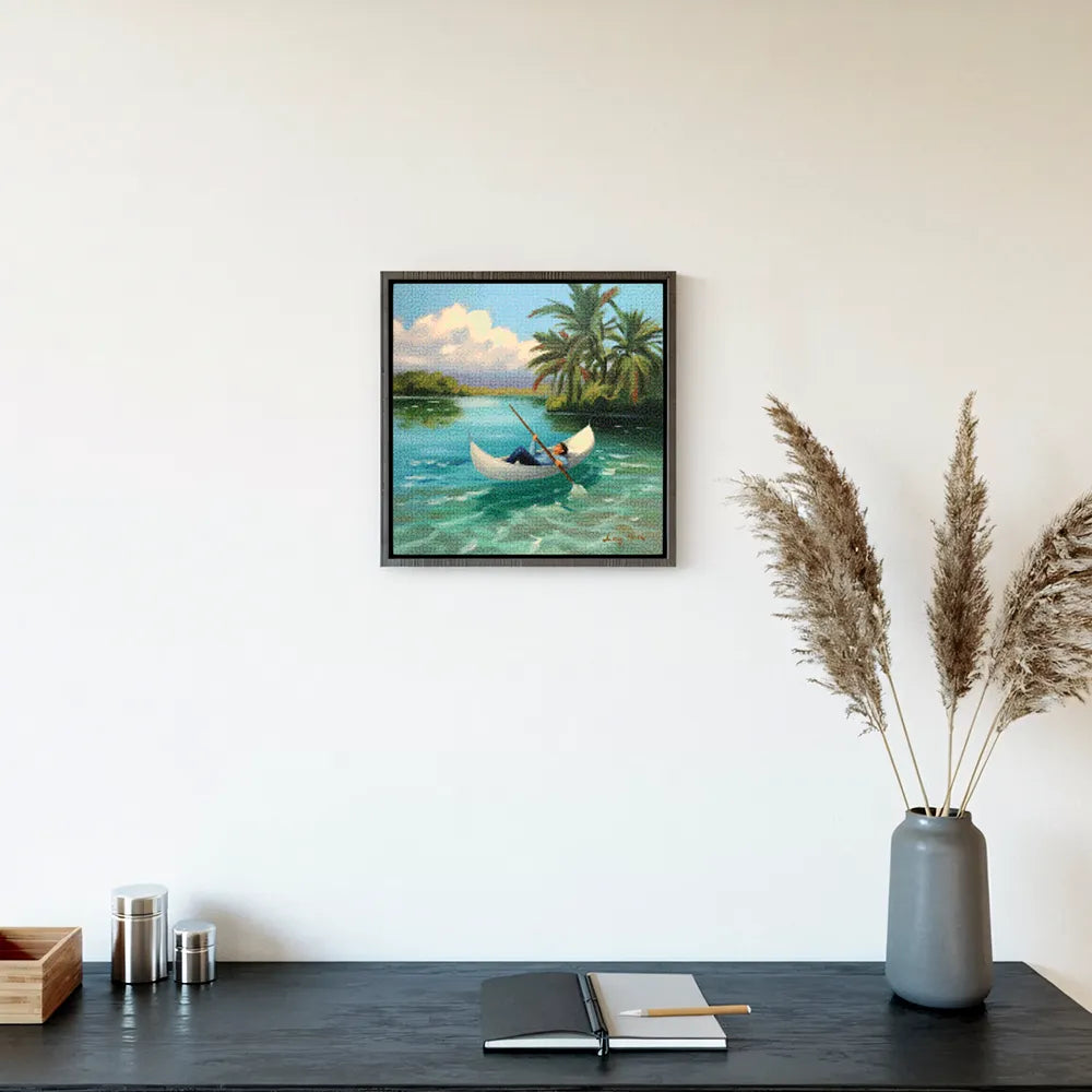 Mini-Diamantmalerei – Lazy Lagoon