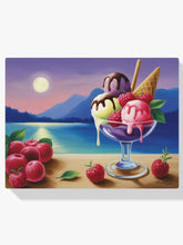 Diamantmalerei - Mondschein-Gelato
