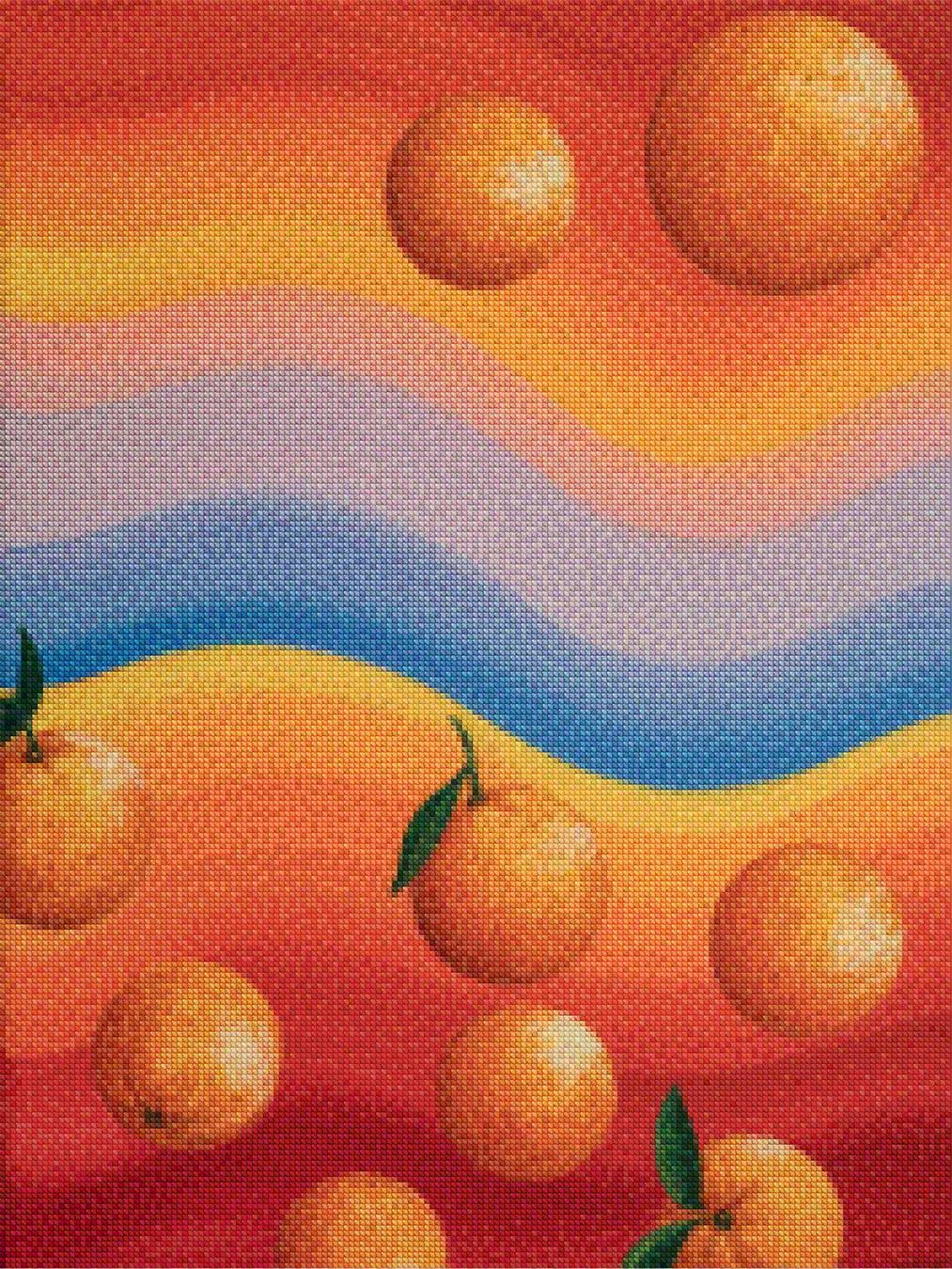 Diamantmalerei - Mandarin Horizon