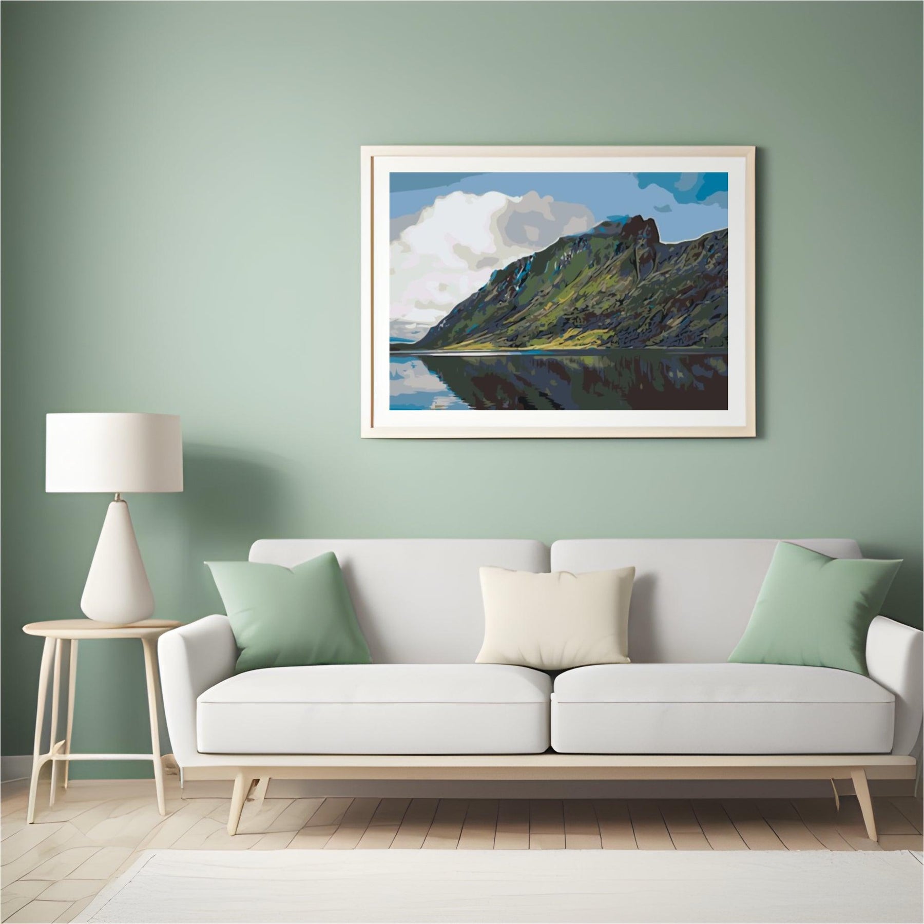 Diamond Painting - See in den Bergen, Fjord - SEOS Shop ®