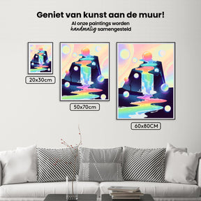 Diamantmalerei - Melodie der Farben