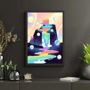 Diamantmalerei - Melodie der Farben