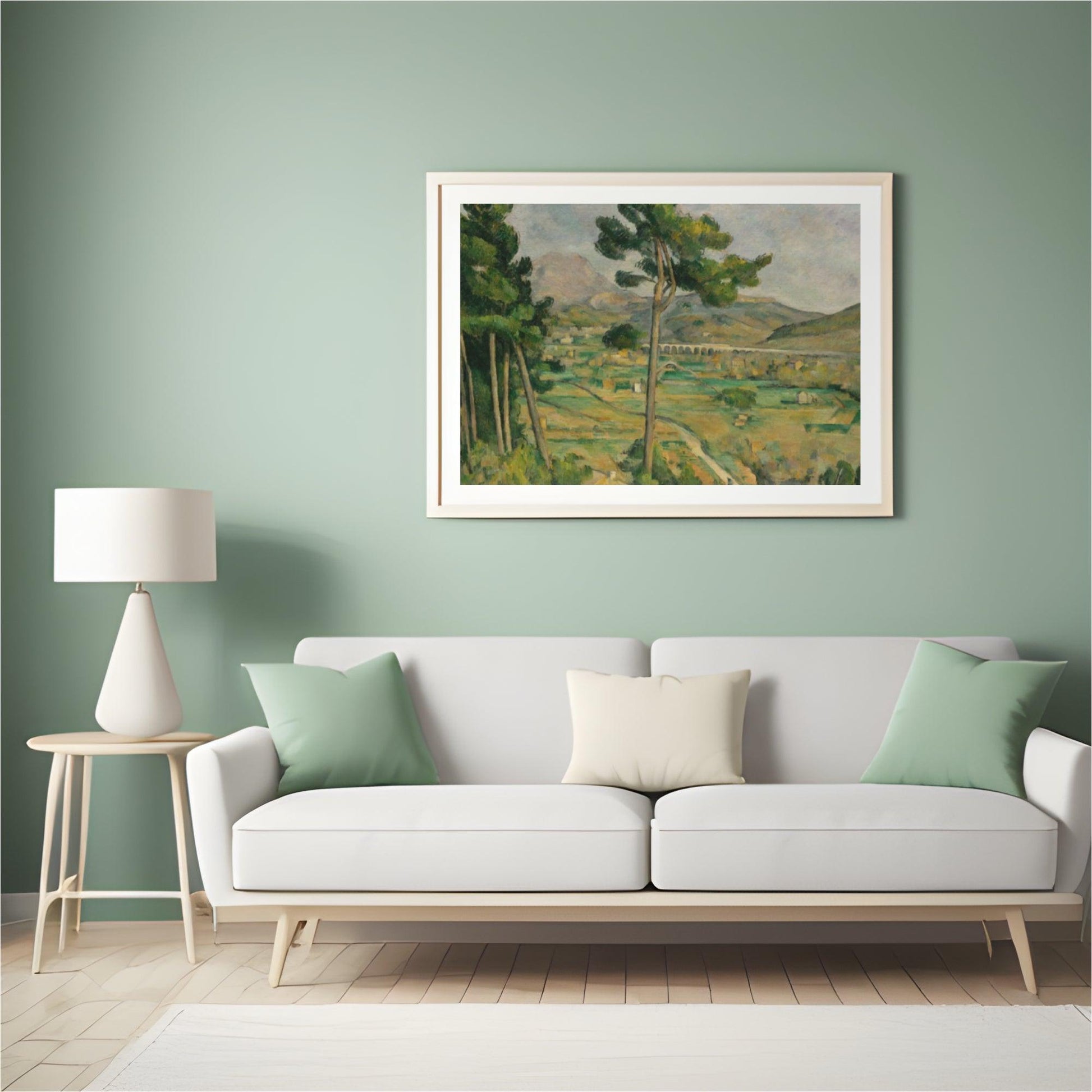 Diamond Painting - Mont Sainte-Victoire und das Viadukt - SEOS Shop ®