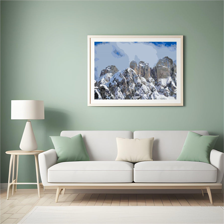 Diamond Painting - Monte Civetta, Dolomiten - SEOS Shop ®