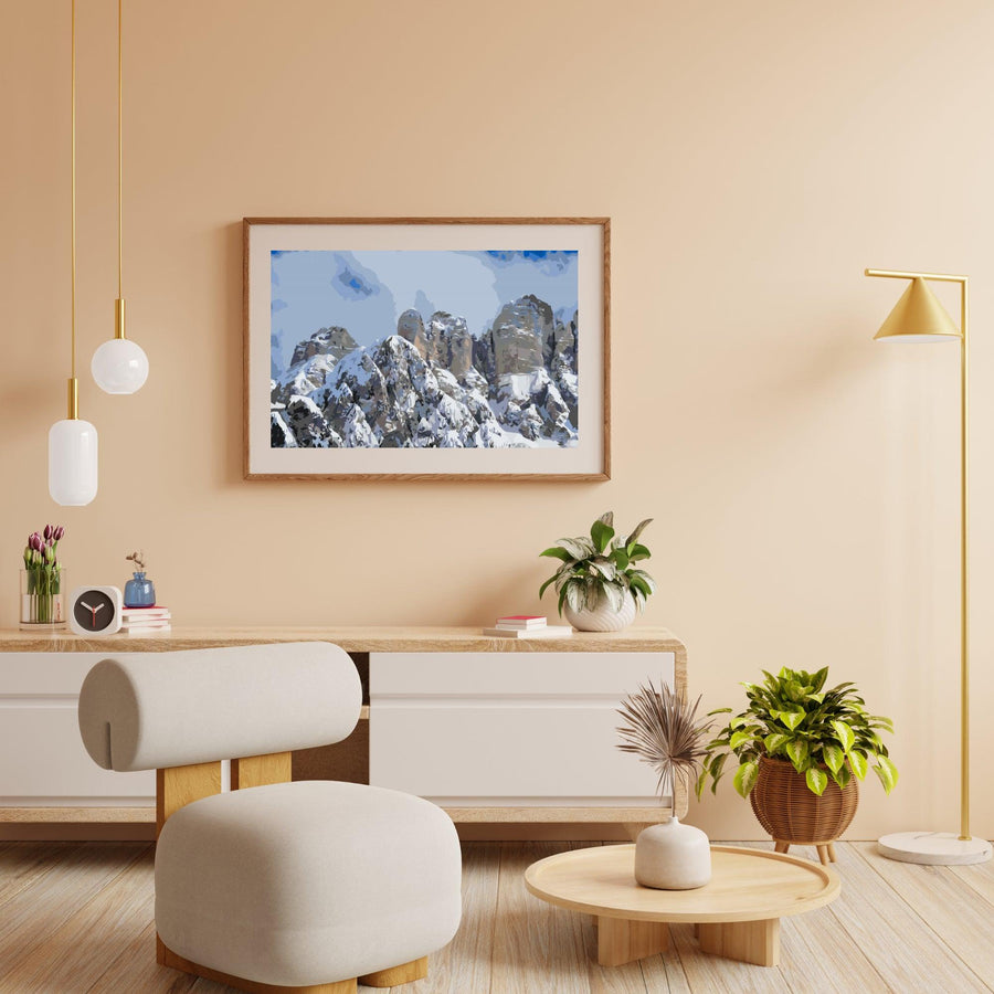 Diamond Painting - Monte Civetta, Dolomiten - SEOS Shop ®
