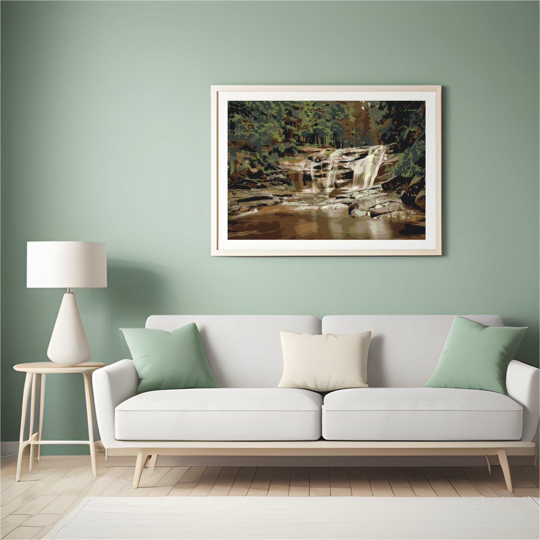 Diamantmalerei - Mumlava-Wasserfall - SEOS Shop ®