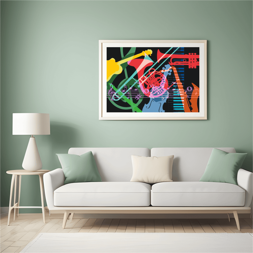 Diamond Painting - Musikinstrumente - SEOS Shop ®
