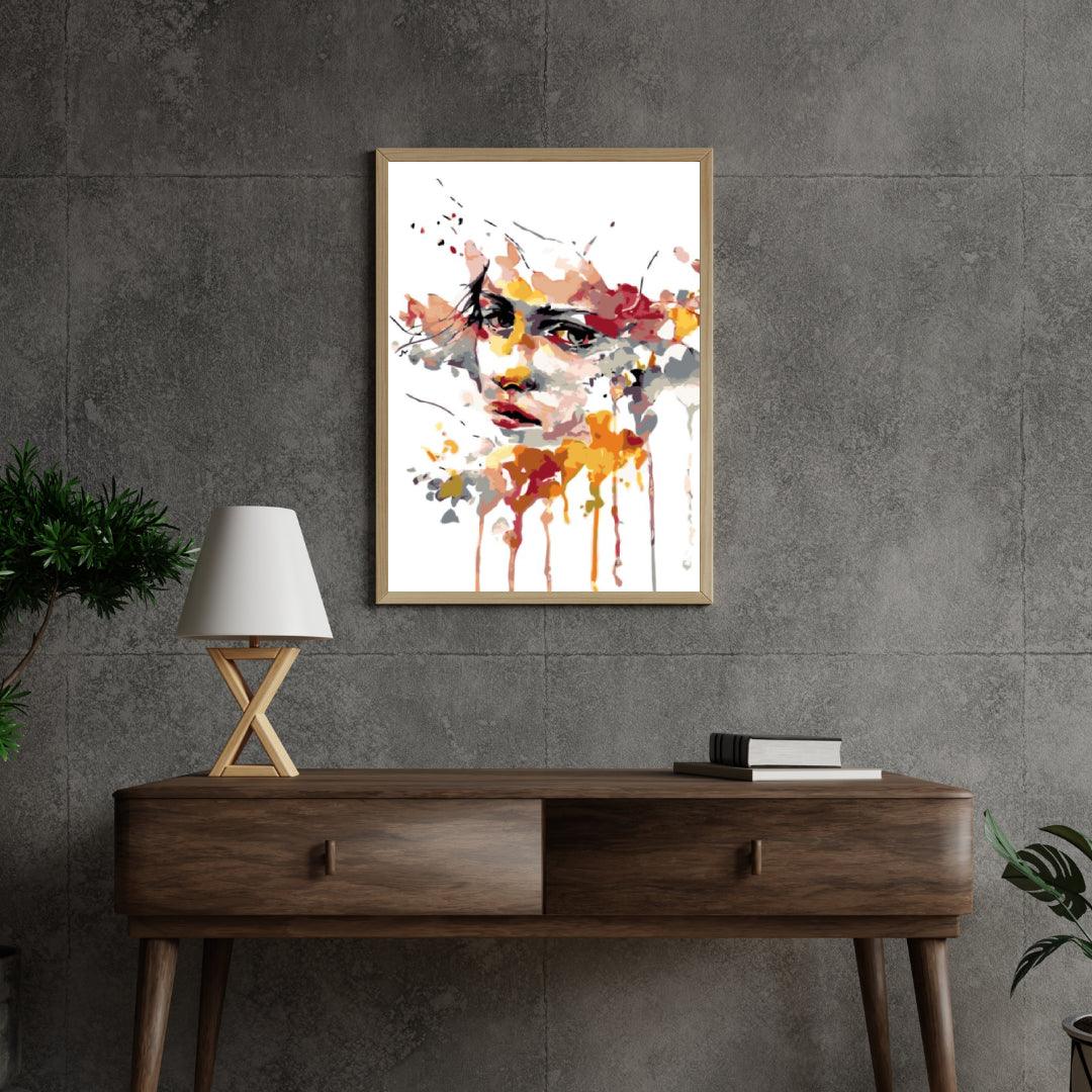 Diamantmalerei - Geheimnisvolles Gesicht - SEOS Shop ®