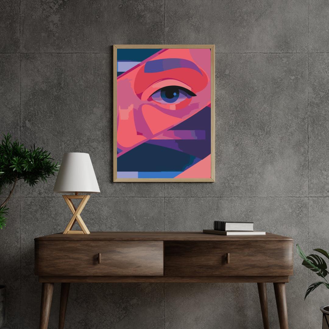 Diamond Painting - Mysteriöses Gesicht 2 - SEOS Shop ®