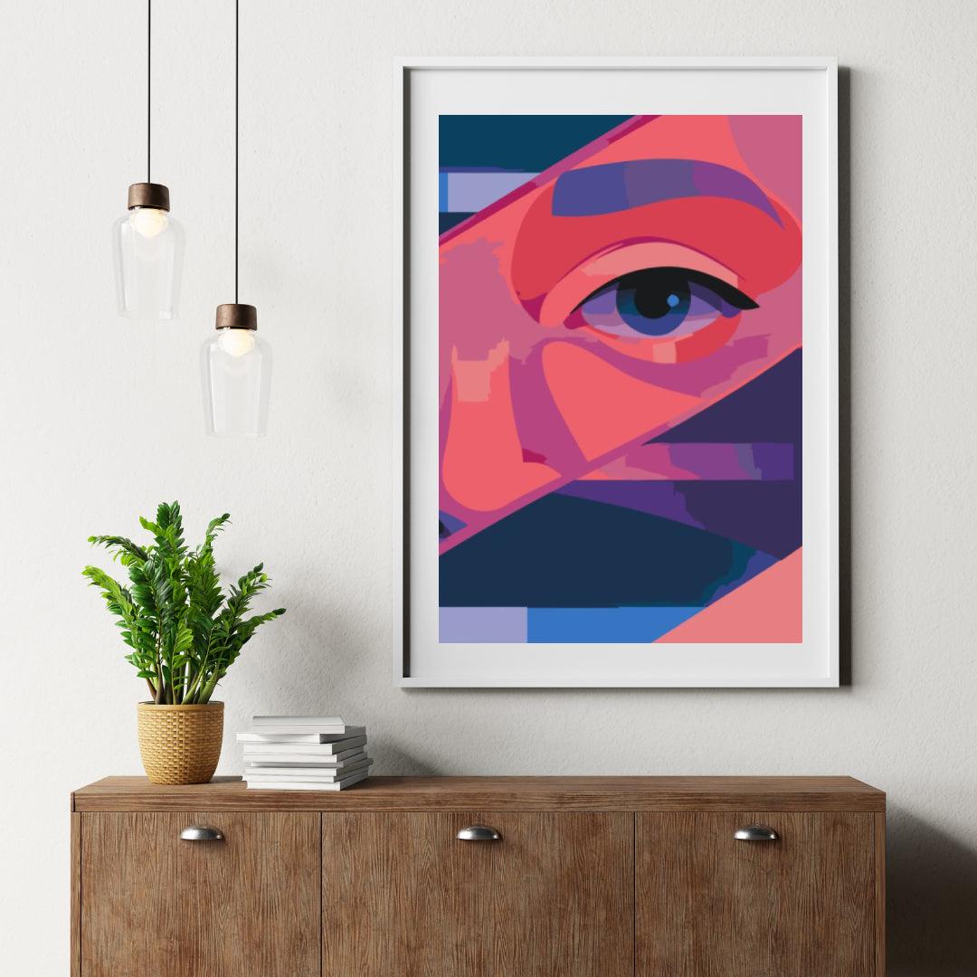 Diamond Painting - Mysteriöses Gesicht 2 - SEOS Shop ®