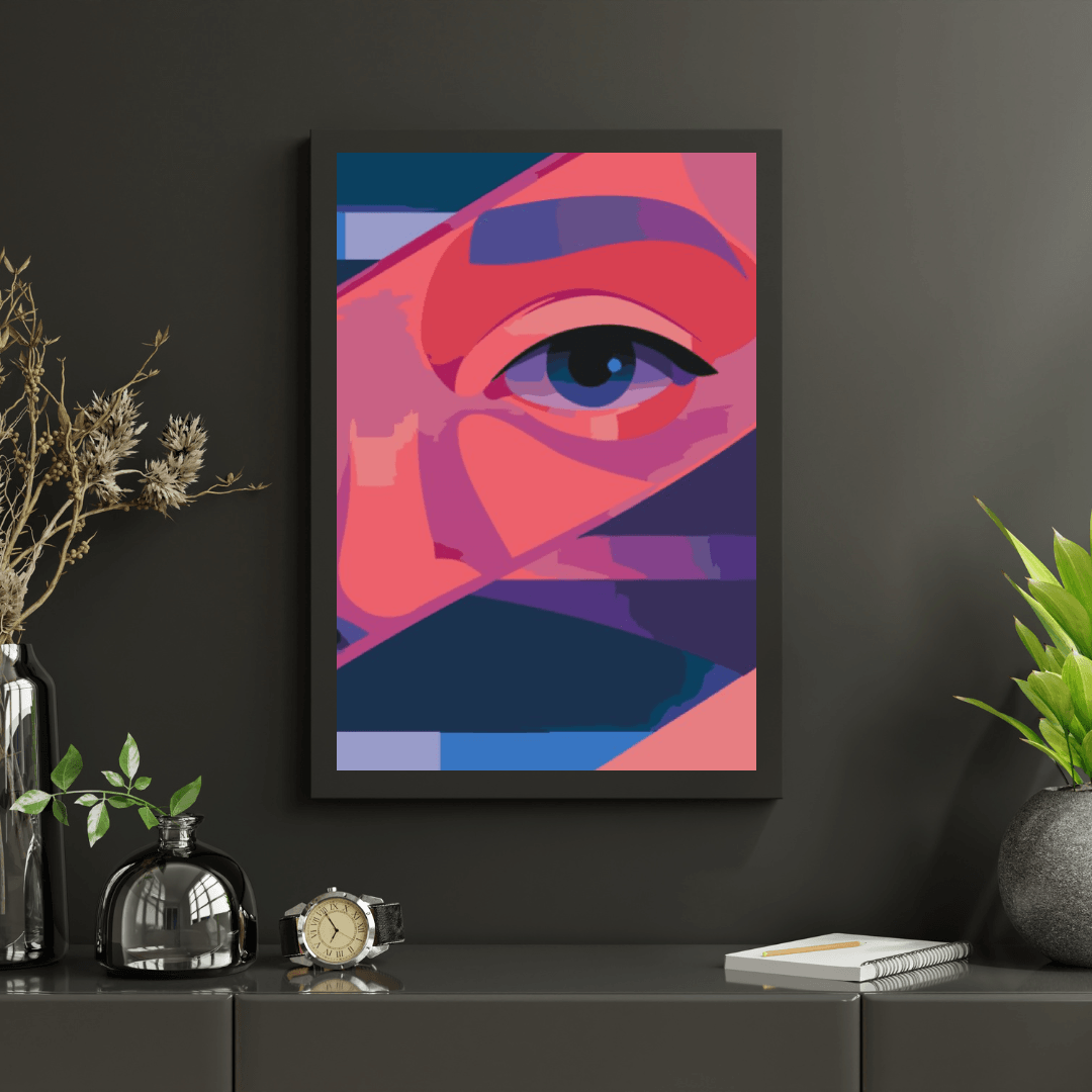 Diamond Painting - Mysteriöses Gesicht 2 - SEOS Shop ®