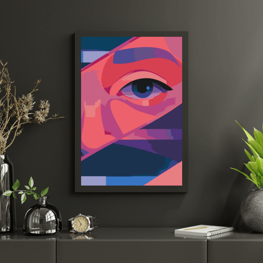 Diamond Painting - Mysteriöses Gesicht 2 - SEOS Shop ®