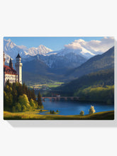 Diamantmalerei - Mystisches Bergschloss