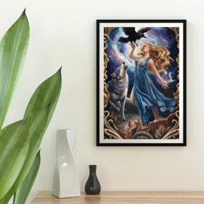 Diamantmalerei - Mystischer Wächter