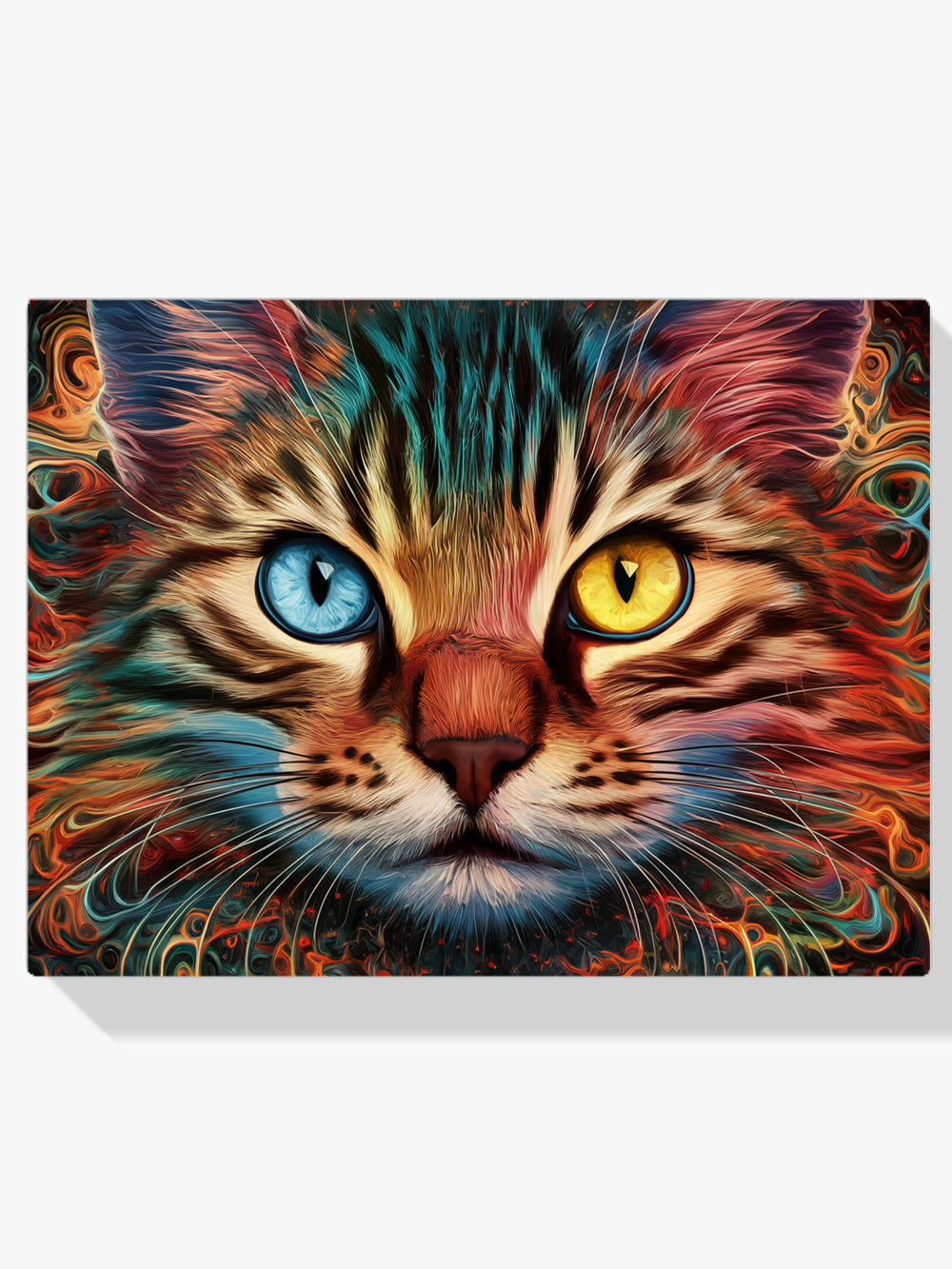 Diamantmalerei - Mystische Katze