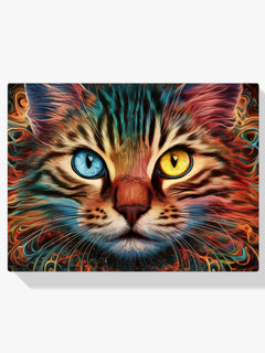 Diamantmalerei - Mystische Katze