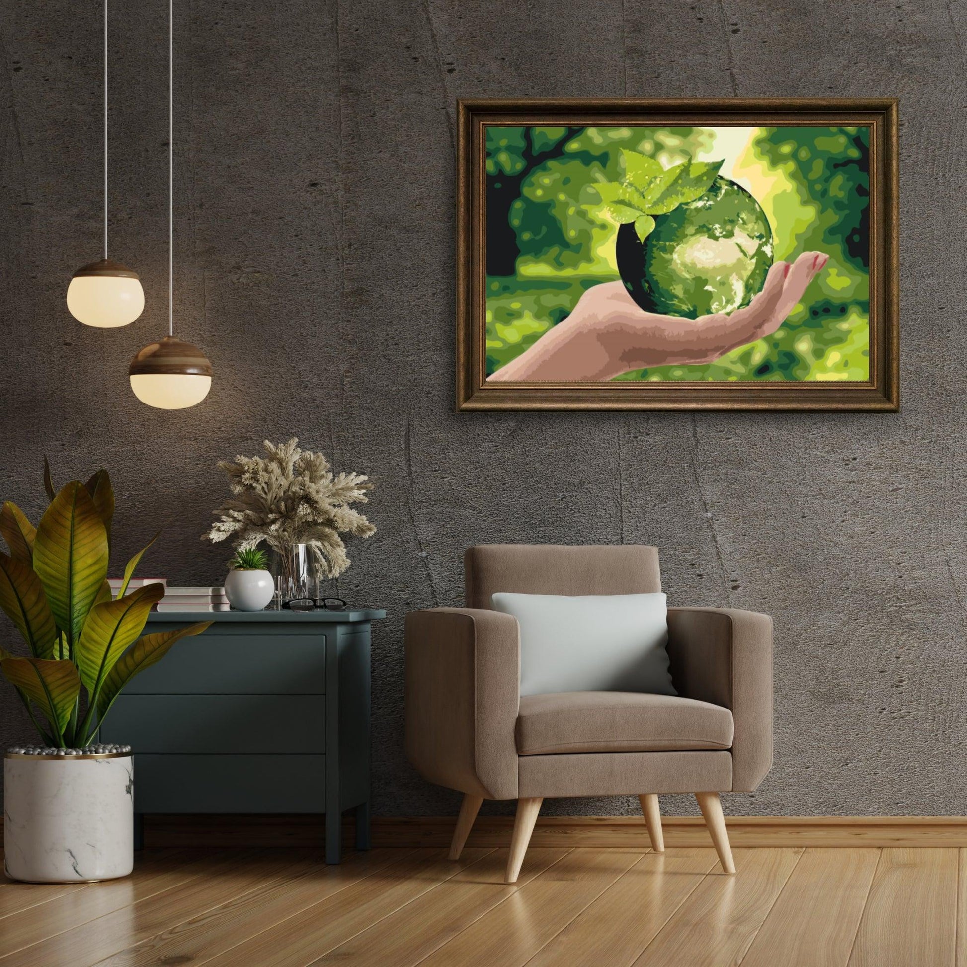 Diamantmalerei - Natur in einem Tropfen - SEOS Shop ®