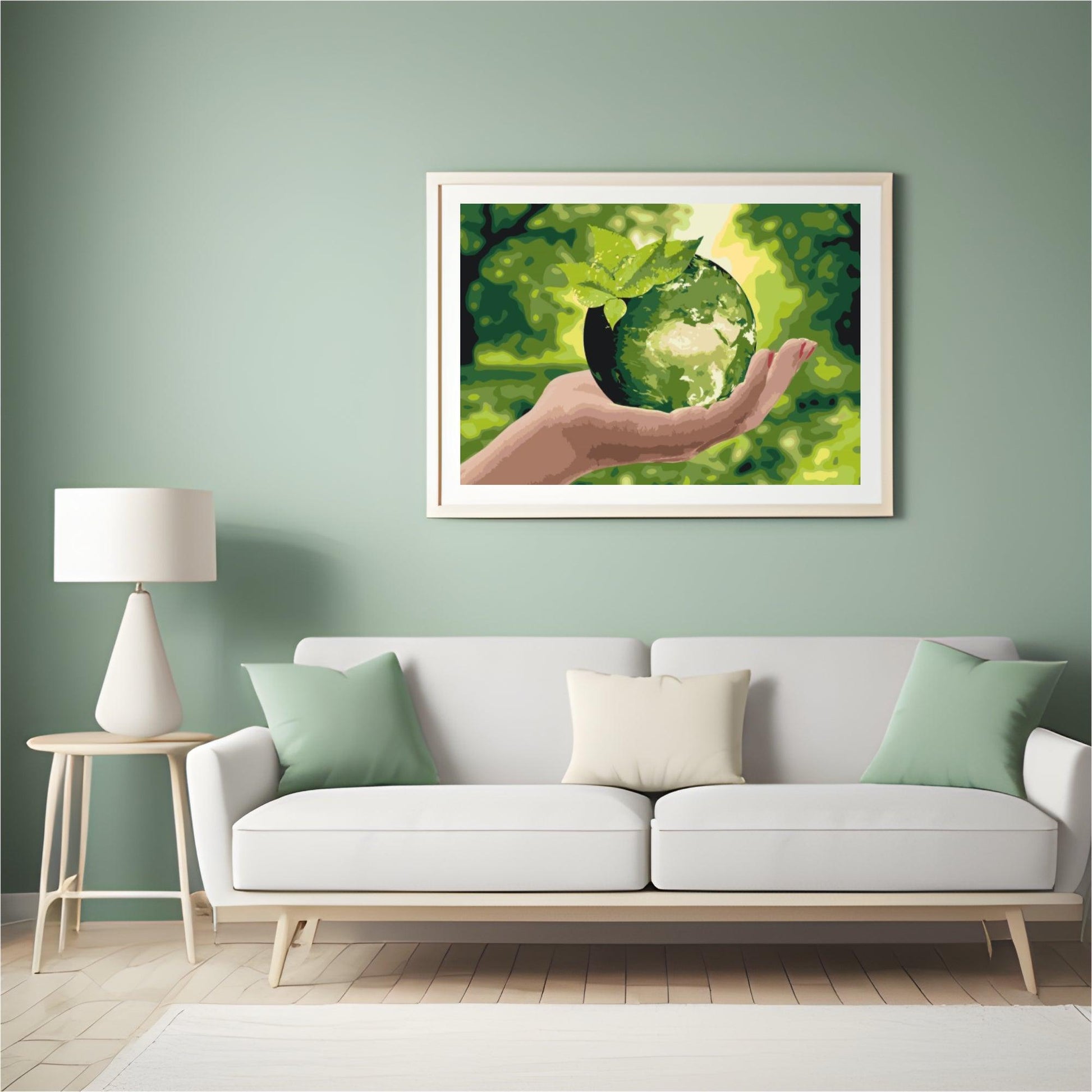 Diamantmalerei - Natur in einem Tropfen - SEOS Shop ®