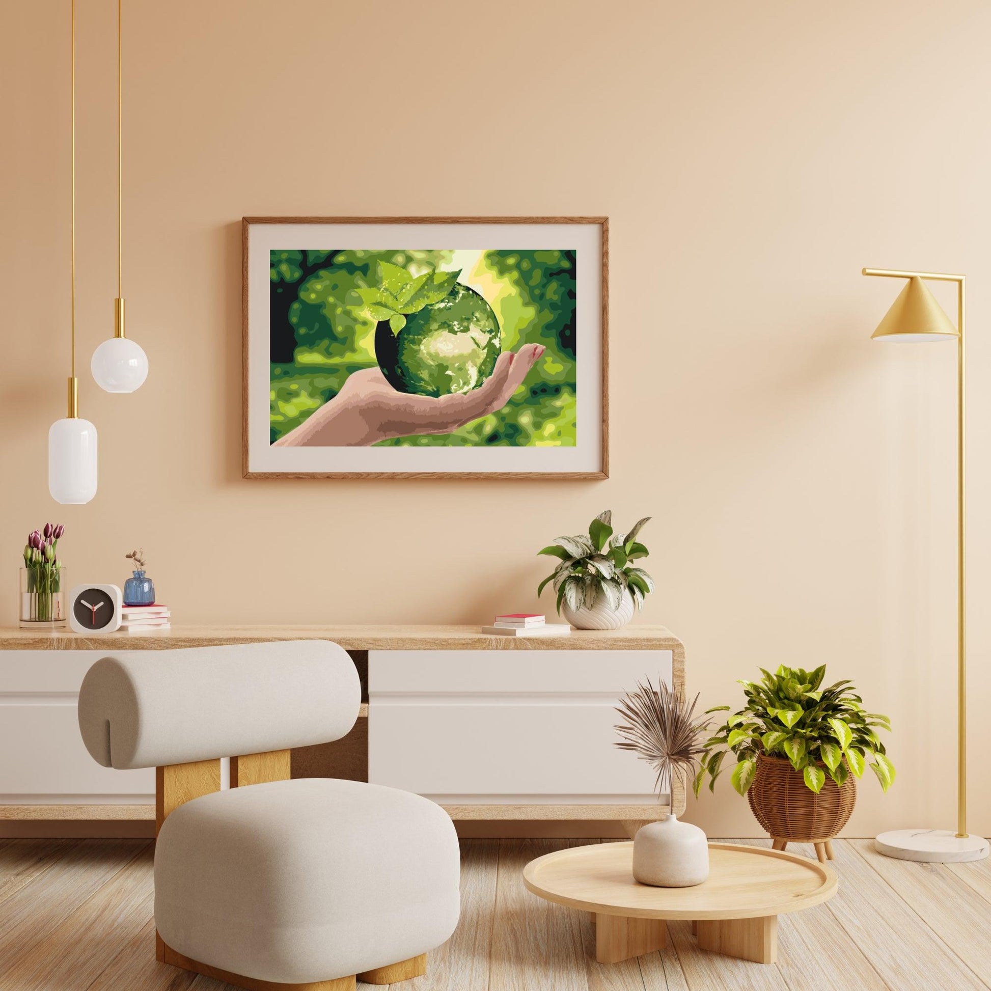 Diamantmalerei - Natur in einem Tropfen - SEOS Shop ®