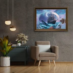 Diamantmalerei - Ocean Dream Schiff