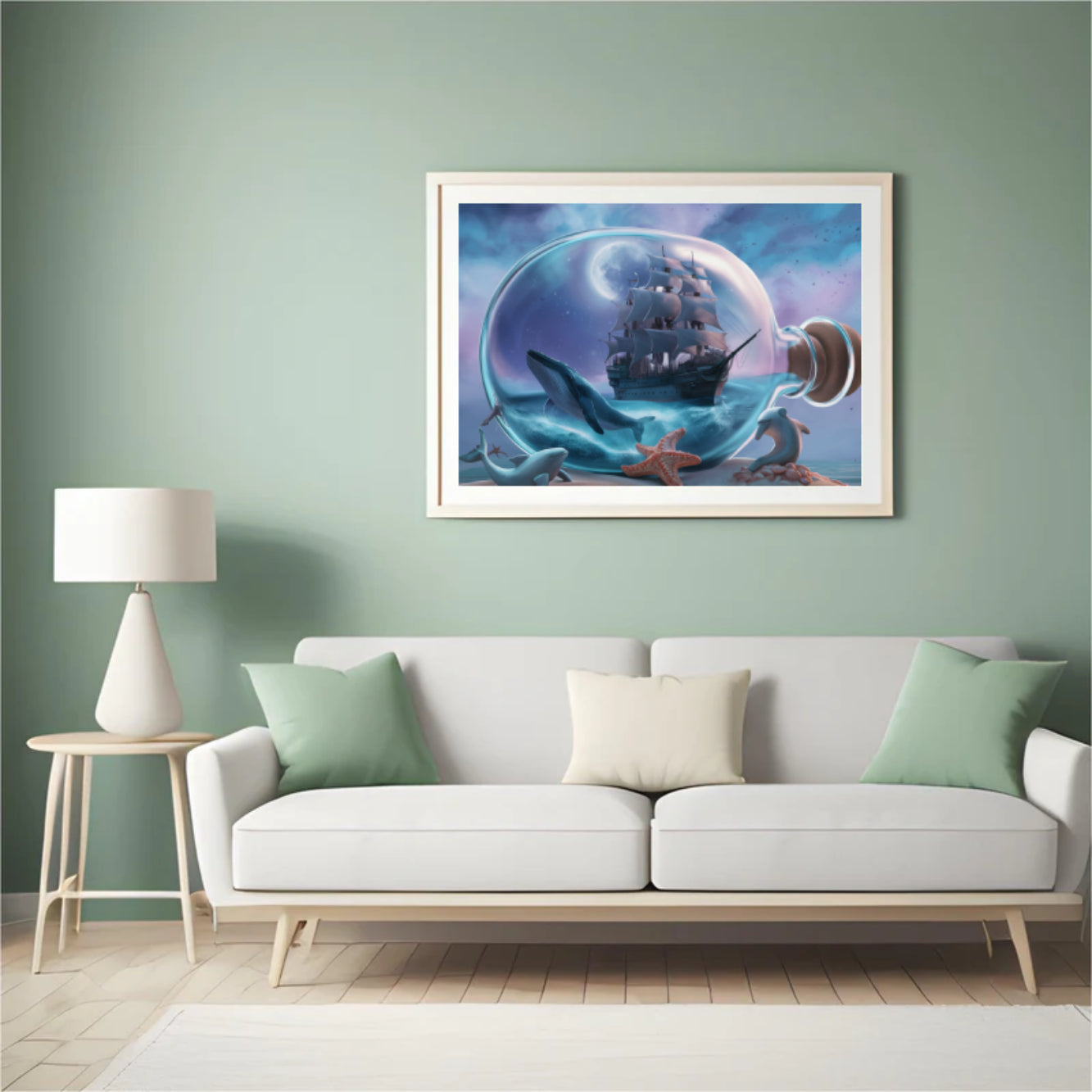 Diamantmalerei - Ocean Dream Schiff