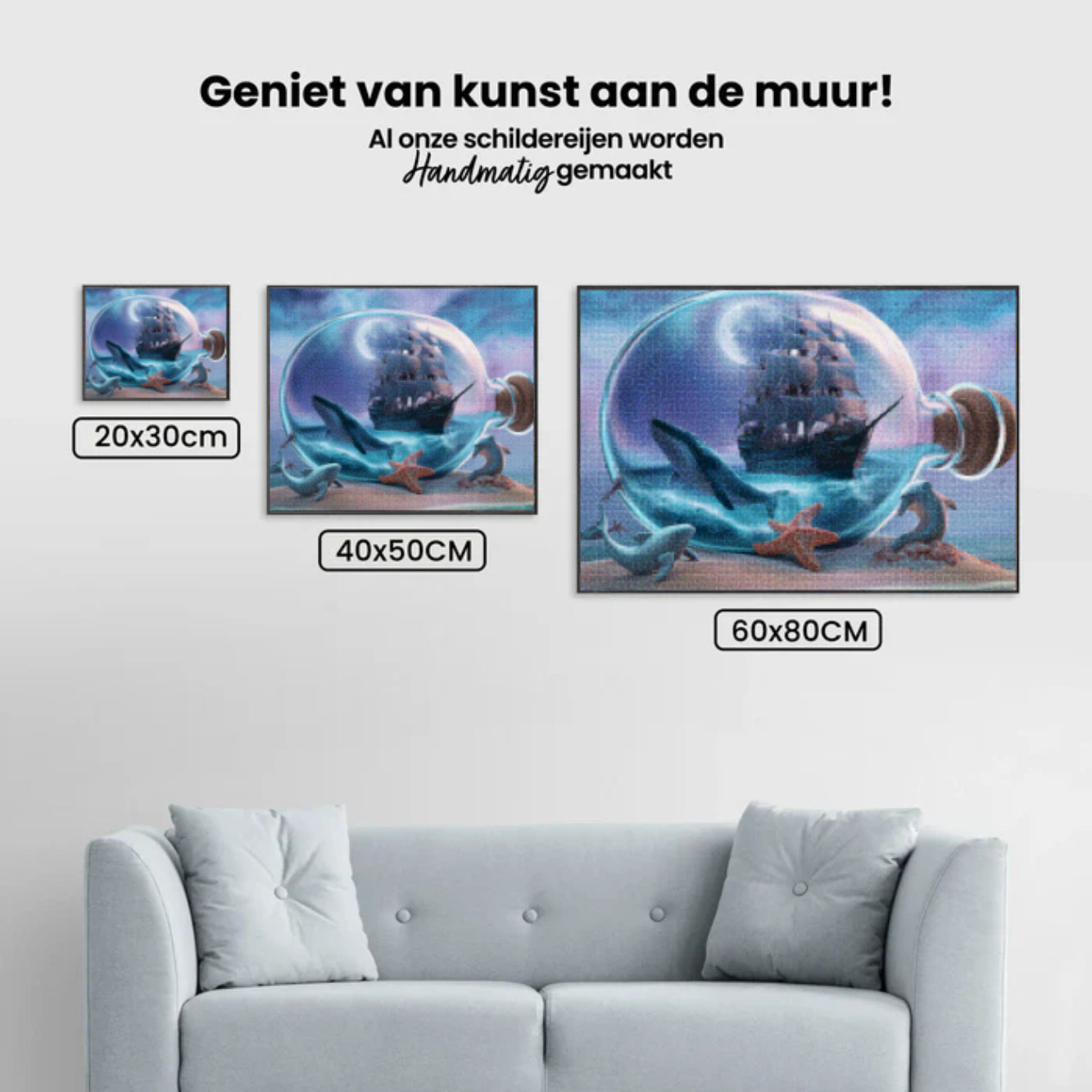 Diamantmalerei - Ocean Dream Schiff