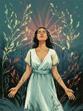 Diamantmalerei - Erwachter Geist