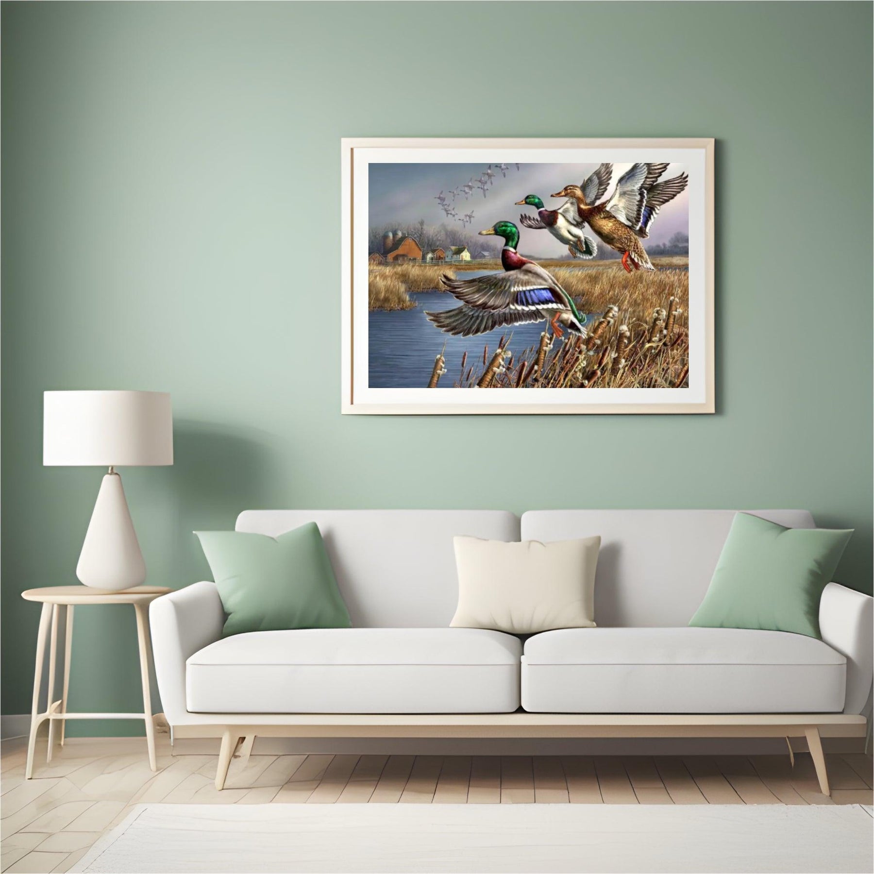 Diamantmalerei - Outback-Wildenten