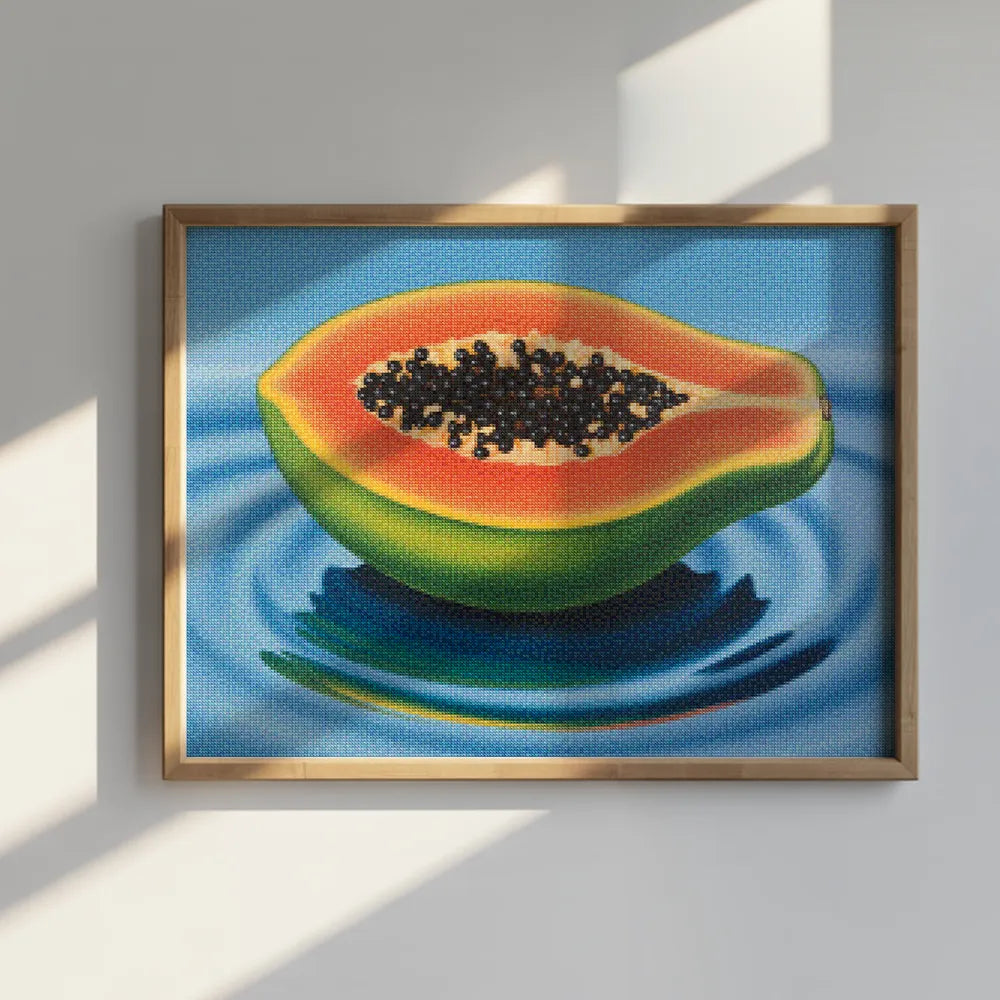 Diamantmalerei - Papaya Mirage