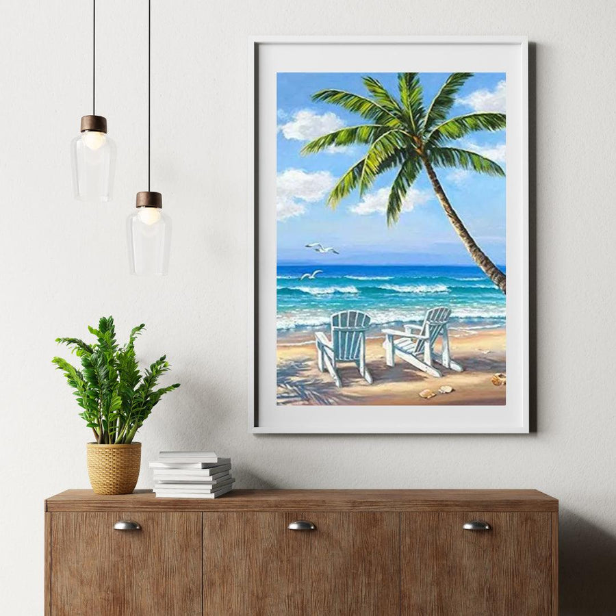 Diamantmalerei - Paradiesstrand - SEOS Shop ®