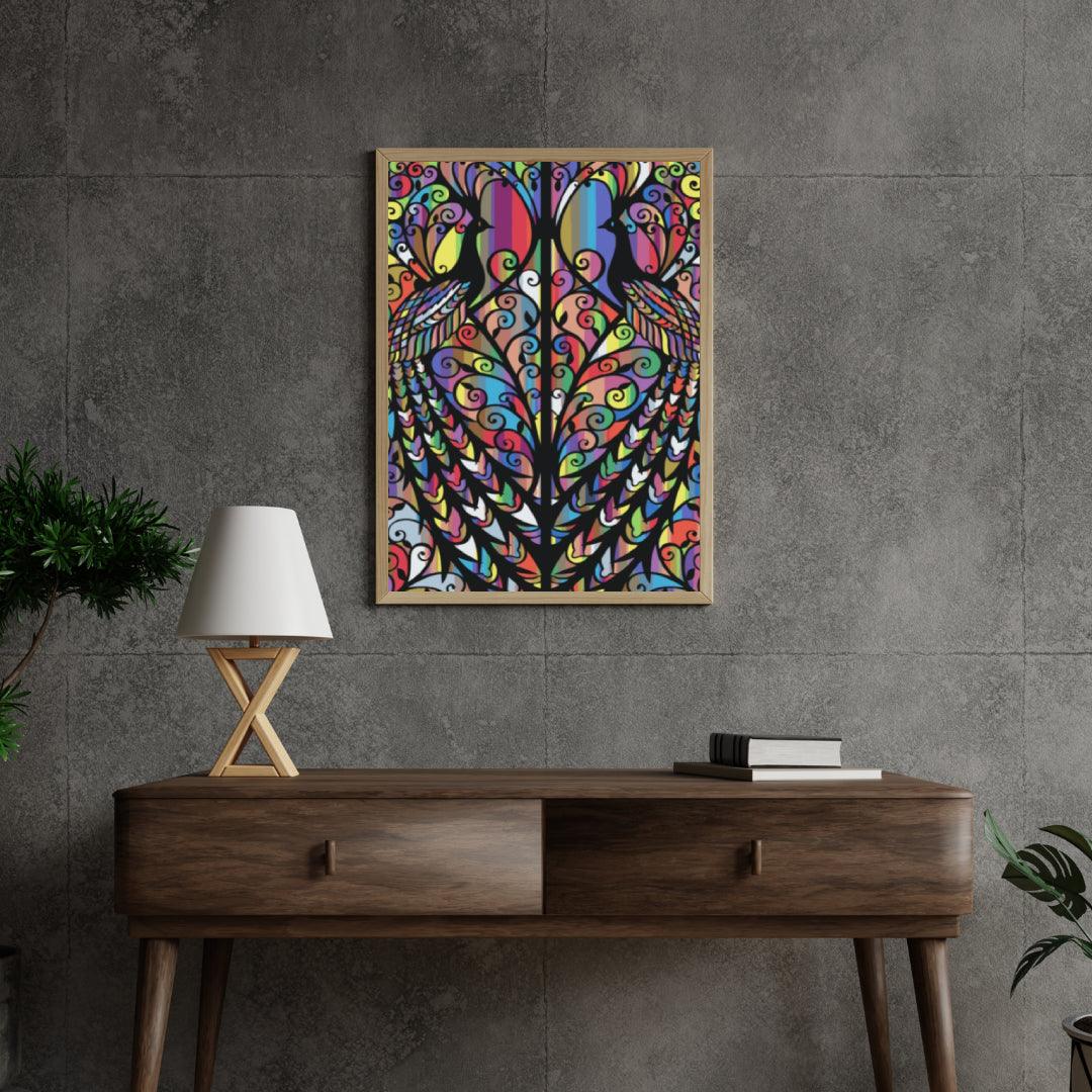 Diamantmalerei - Pfauenfenster - SEOS Shop ®