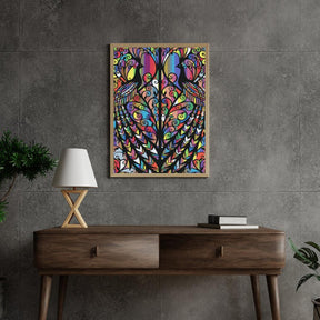 Diamantmalerei - Pfauenfenster - SEOS Shop ®