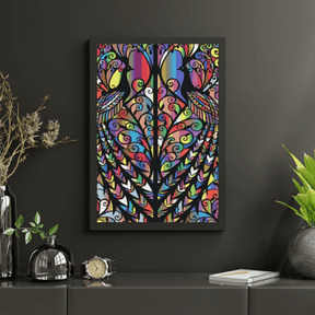 Diamantmalerei - Pfauenfenster - SEOS Shop ®