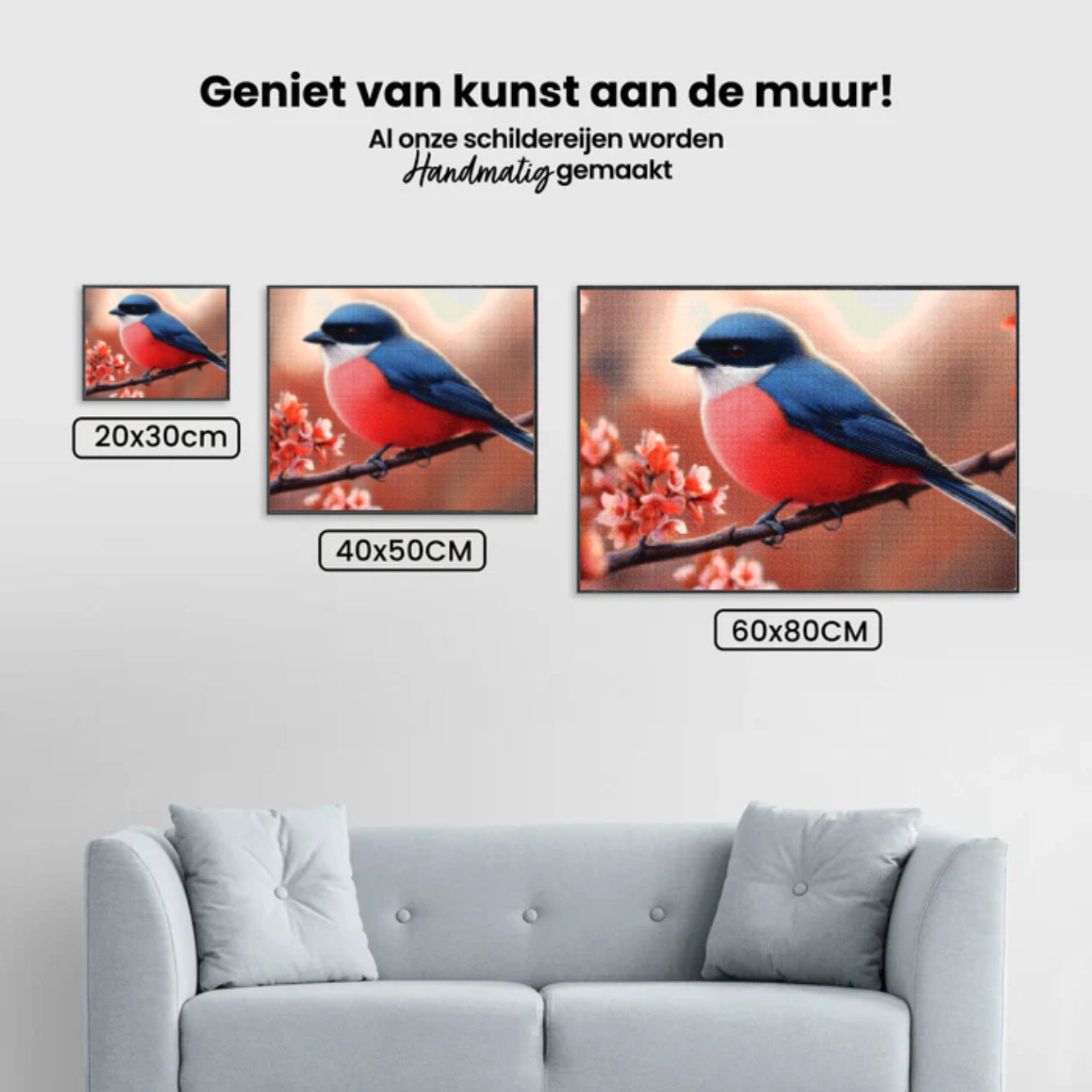 Diamantmalerei - Friedlicher Barsch