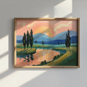 Diamantmalerei – Pfirsichfarbene Abende