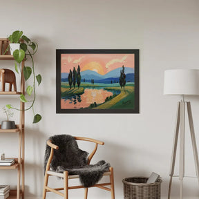 Diamantmalerei – Pfirsichfarbene Abende