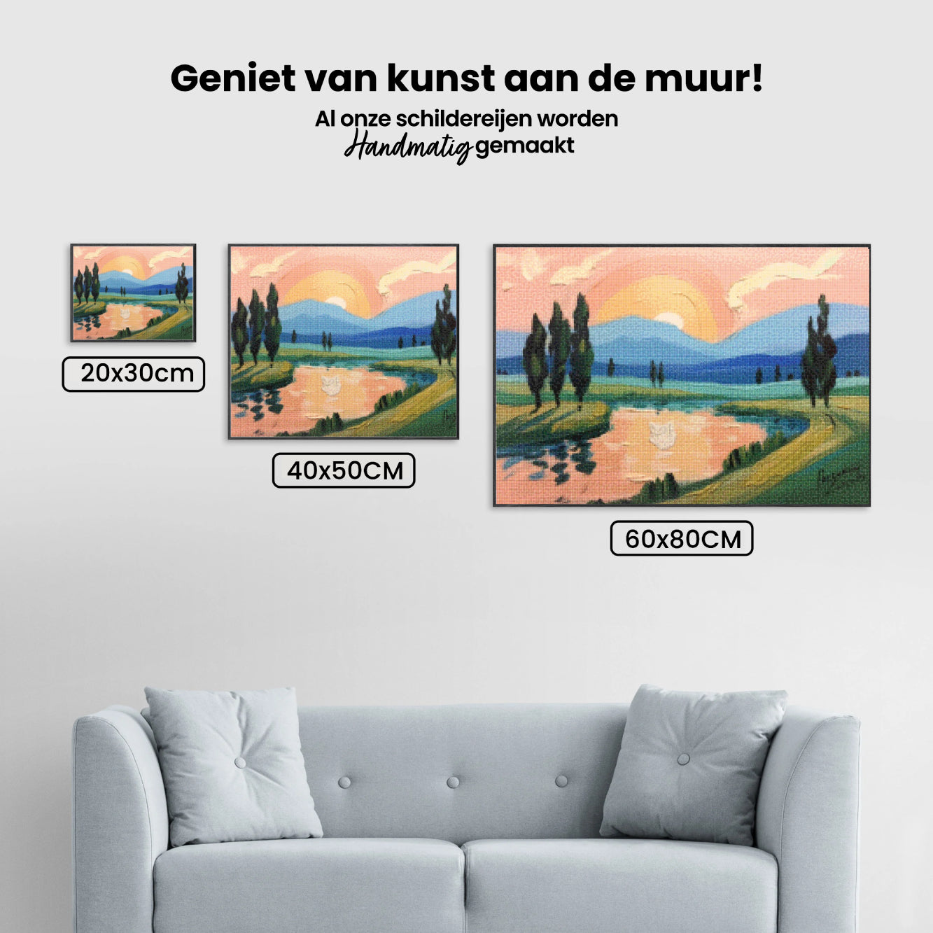 Diamantmalerei – Pfirsichfarbene Abende