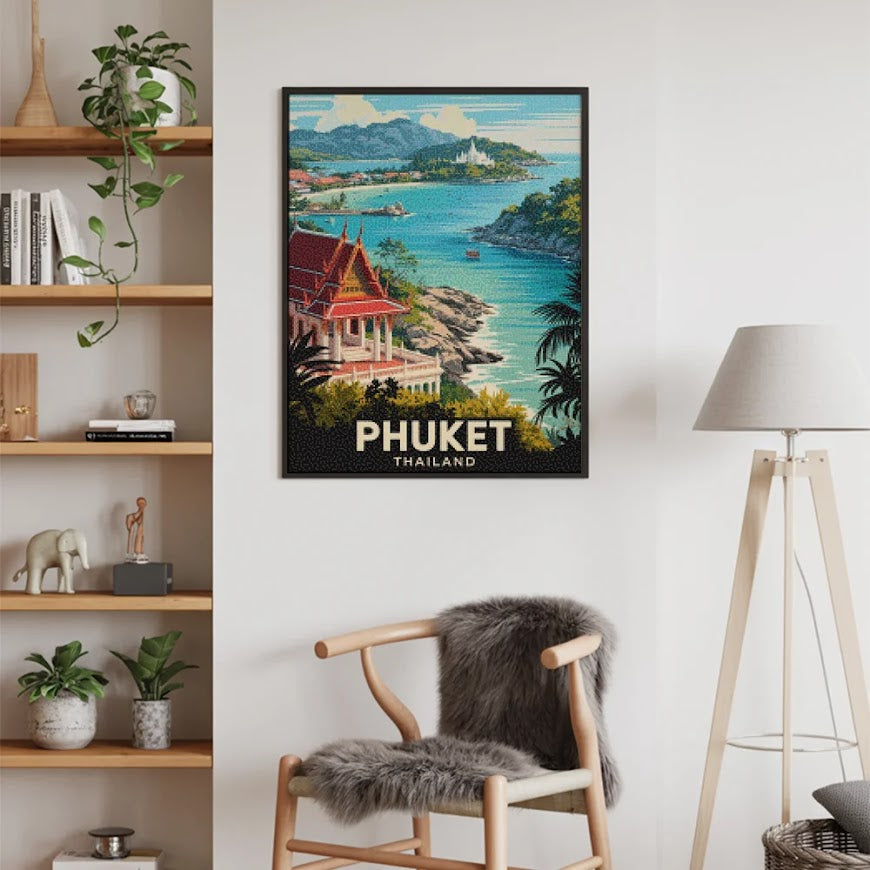 Diamantmalerei - Phuket, Thailand