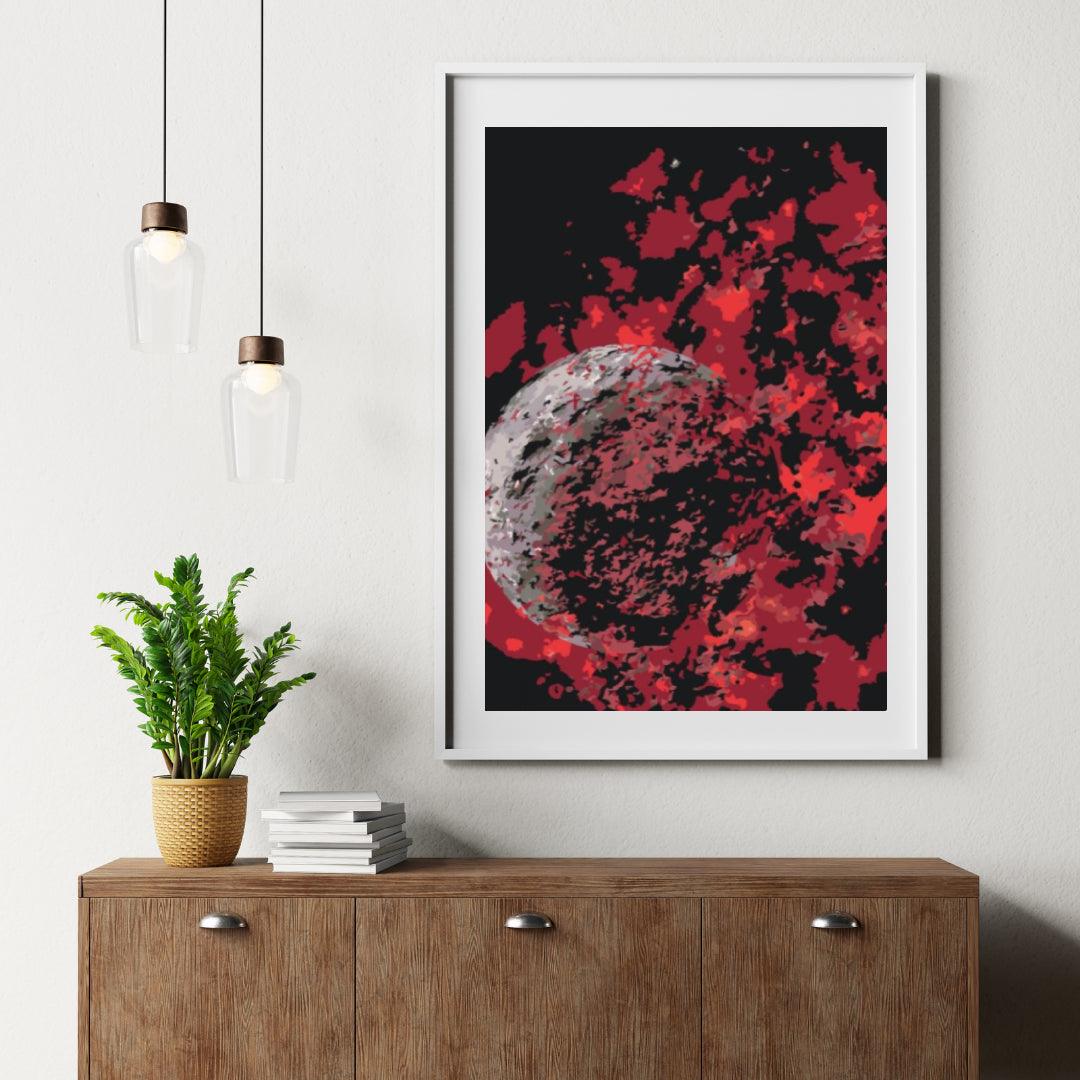 Diamantmalerei - Planetenexplosion - SEOS Shop ®
