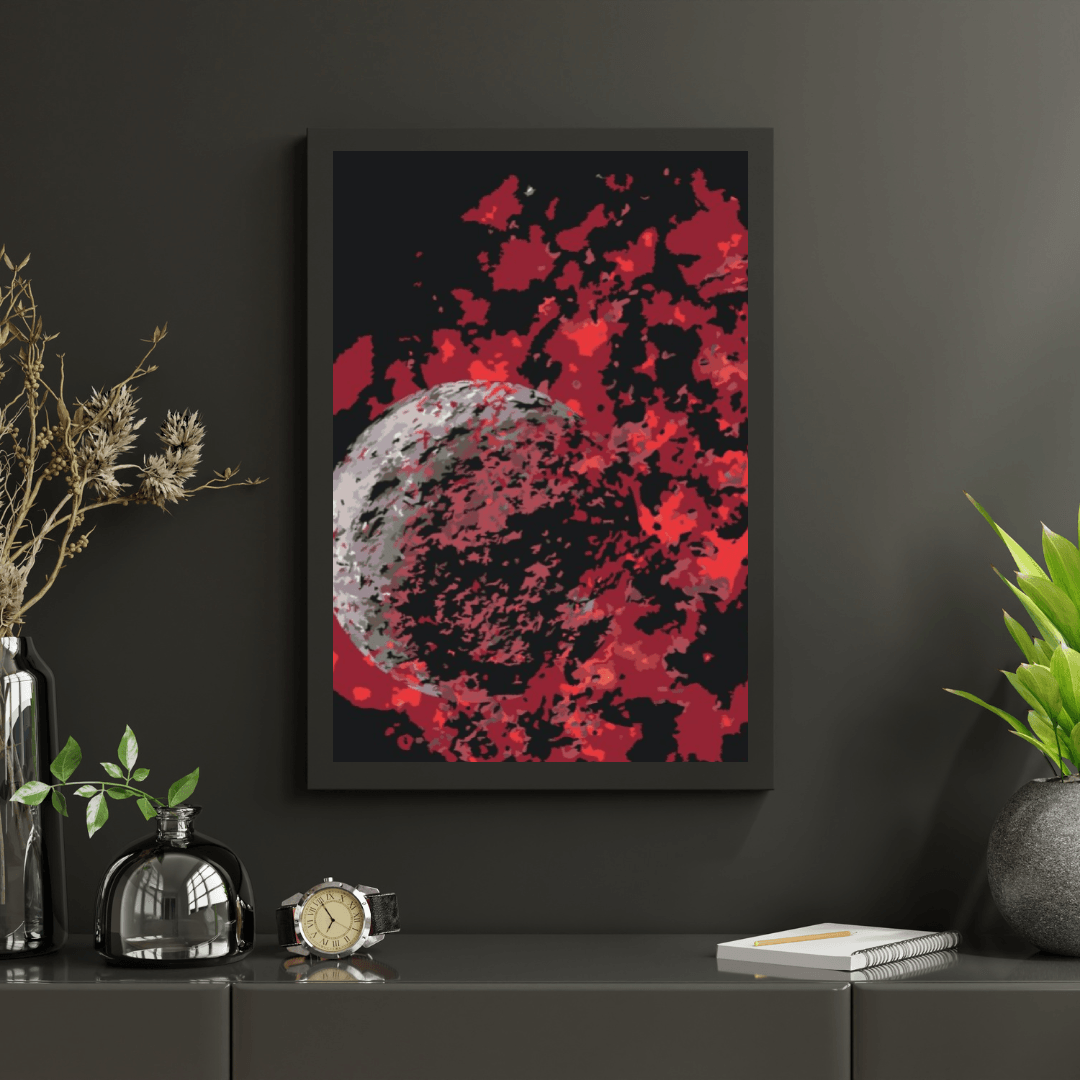 Diamantmalerei - Planetenexplosion - SEOS Shop ®