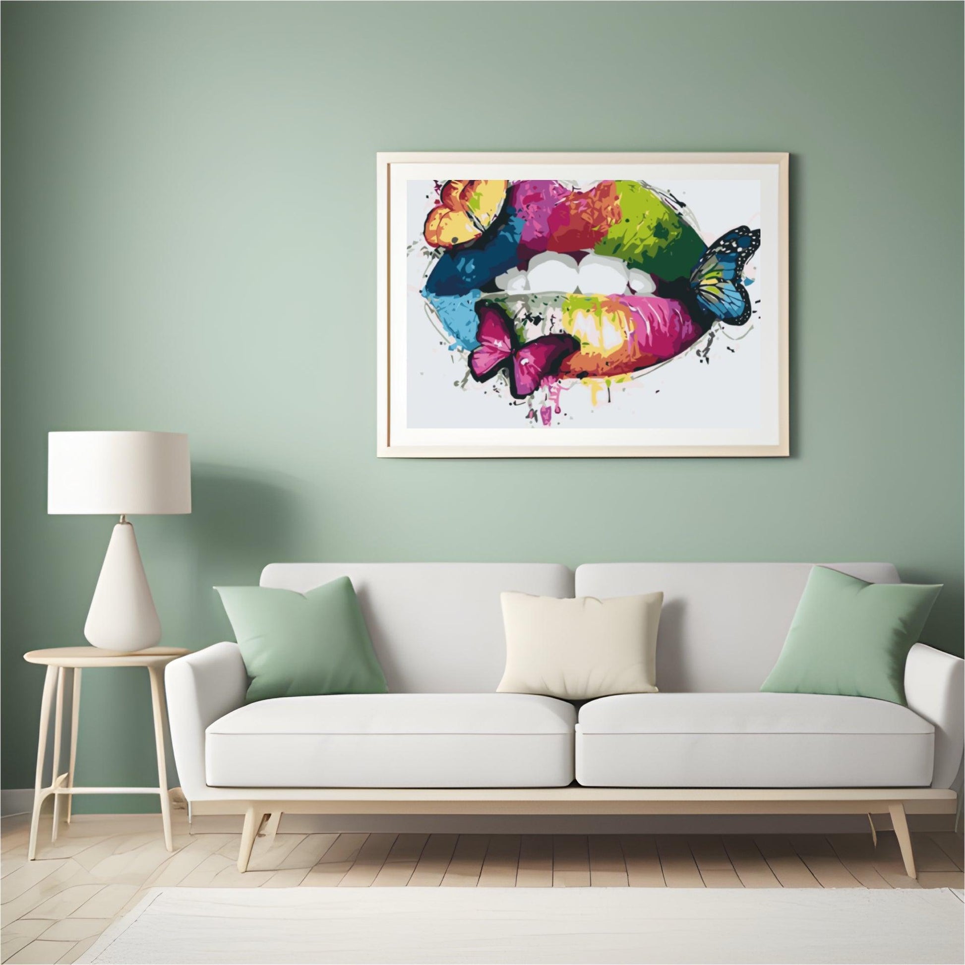 Diamantmalerei - Regenbogenlippen - SEOS Shop ®
