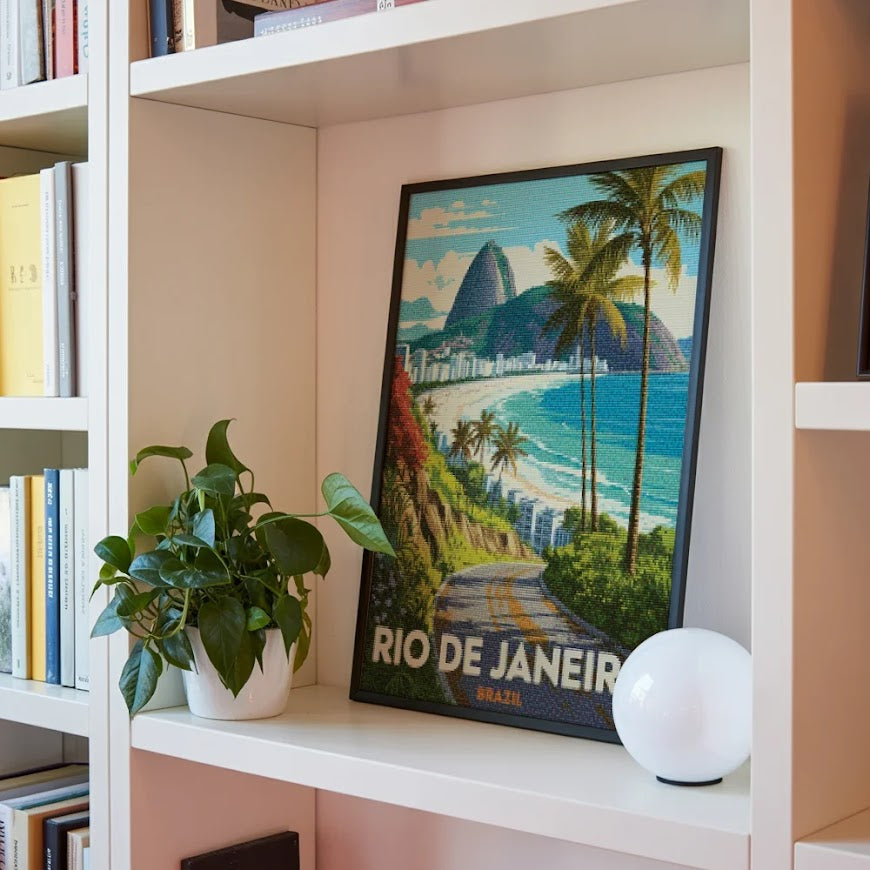 Diamantmalerei - Rio, Brasilien