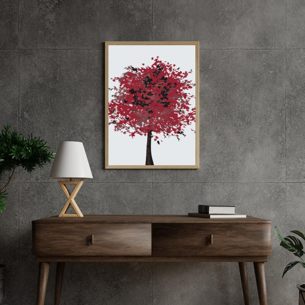 Diamantmalerei - Roter Baum - SEOS Shop ®
