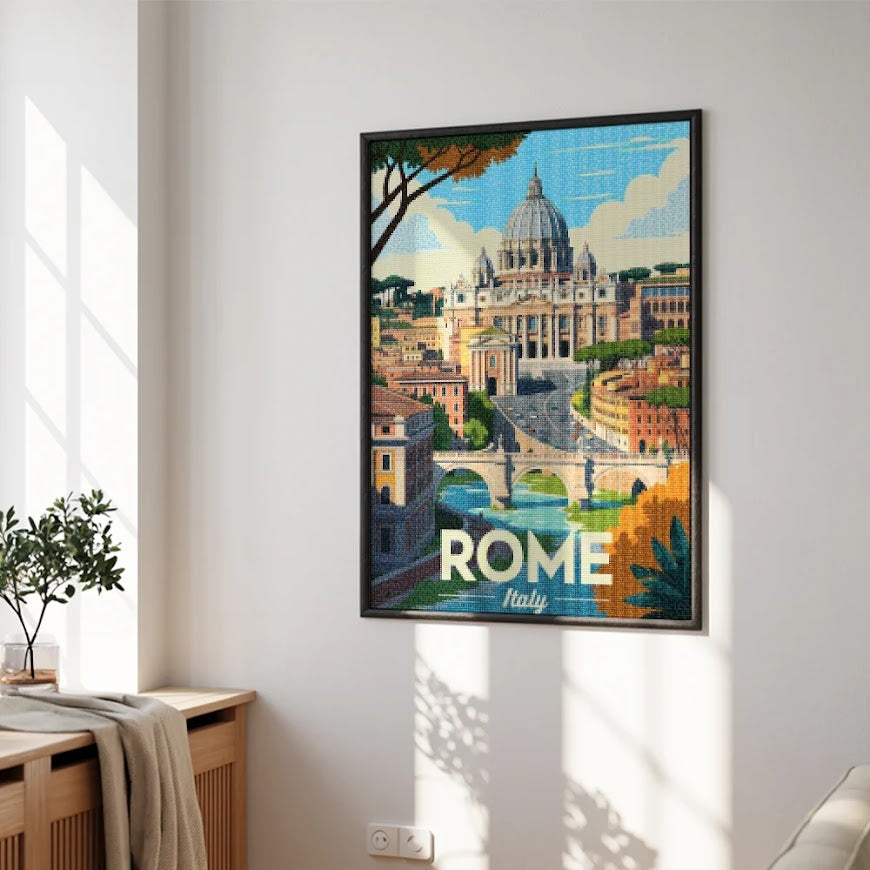 Diamantmalerei - Rom, Italien