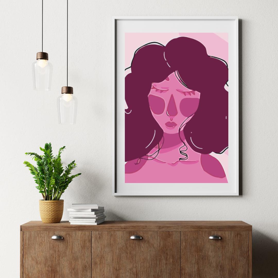 Diamantmalerei - Pink Lady - SEOS Shop ®