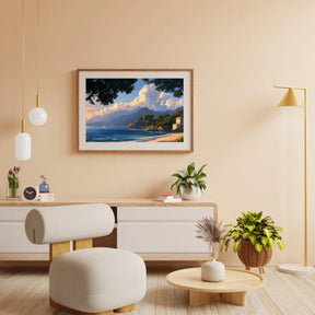 Diamantmalerei - Frieden am Meer