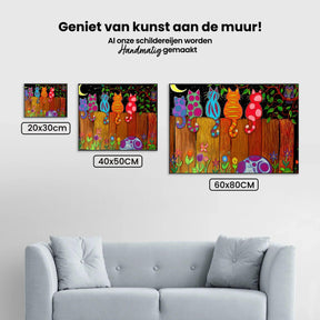 Diamantmalerei - Gemeinsames Mondlicht